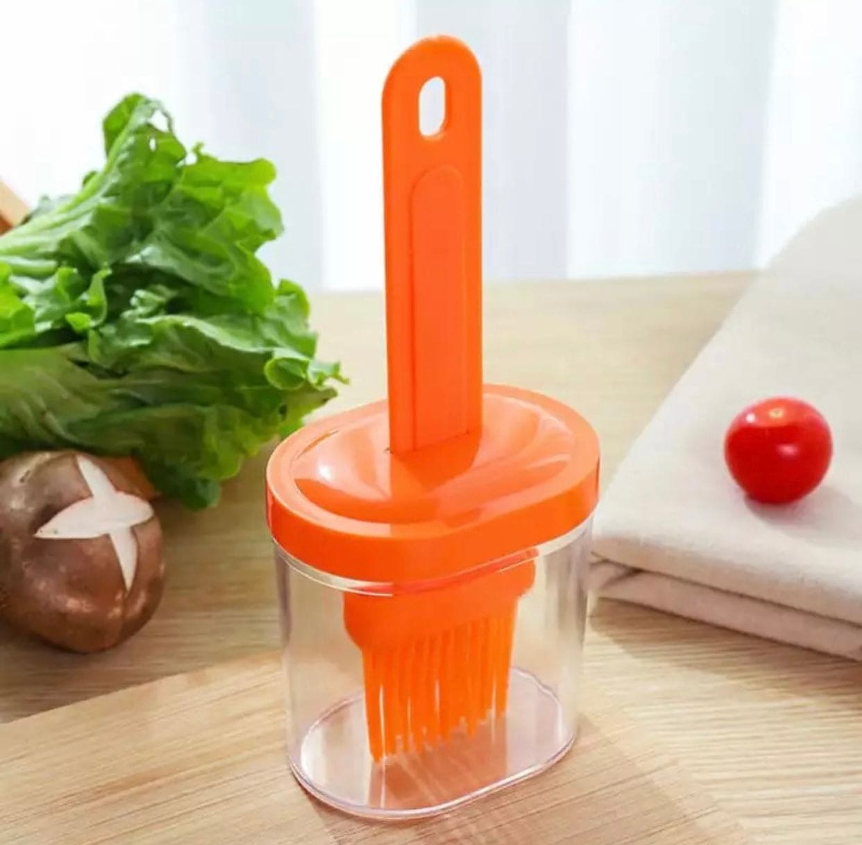Silicone Oil Brush With Bottle, High Temperature Resistant Silicone Bottle Brush, Portable Barbecue Oil Brushkk Silicone Oil Brush With Bottle, High Temperature Resistant Silicone Bottle Brush, Portable Barbecue Oil Brushkk